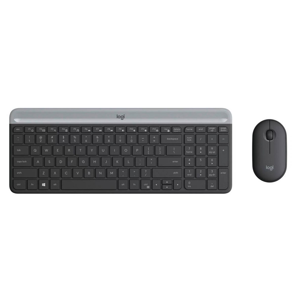 LOGITECH - Combo Logitech Teclado y Mouse MK470 Slim