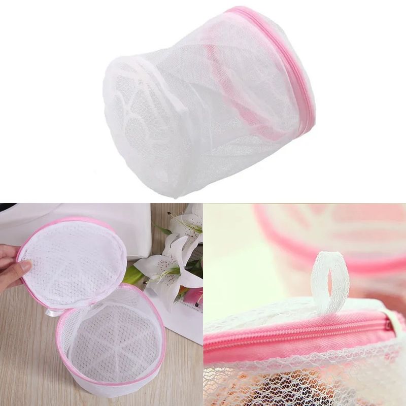 GENERICO - Bolsa Malla Lavandería Para Lavar Ropa Tubular 15cm X 15cm