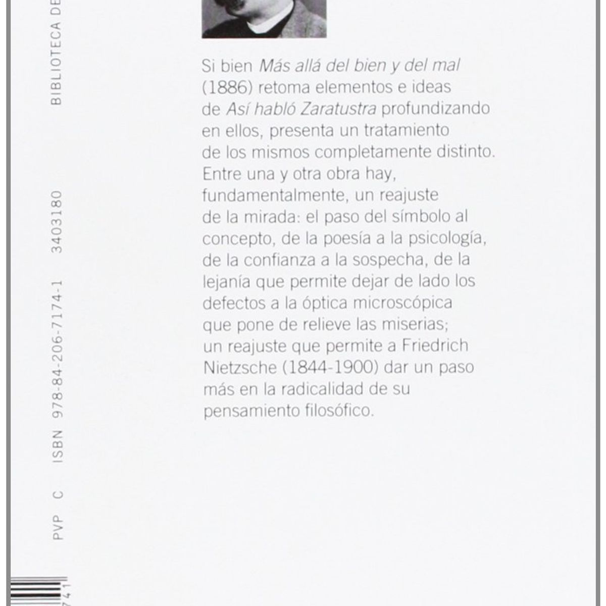 TOP10BOOKS - LIBRO Mas Alla Del Bien Y El Mal - Mas Alla Del Bien Y El Mal