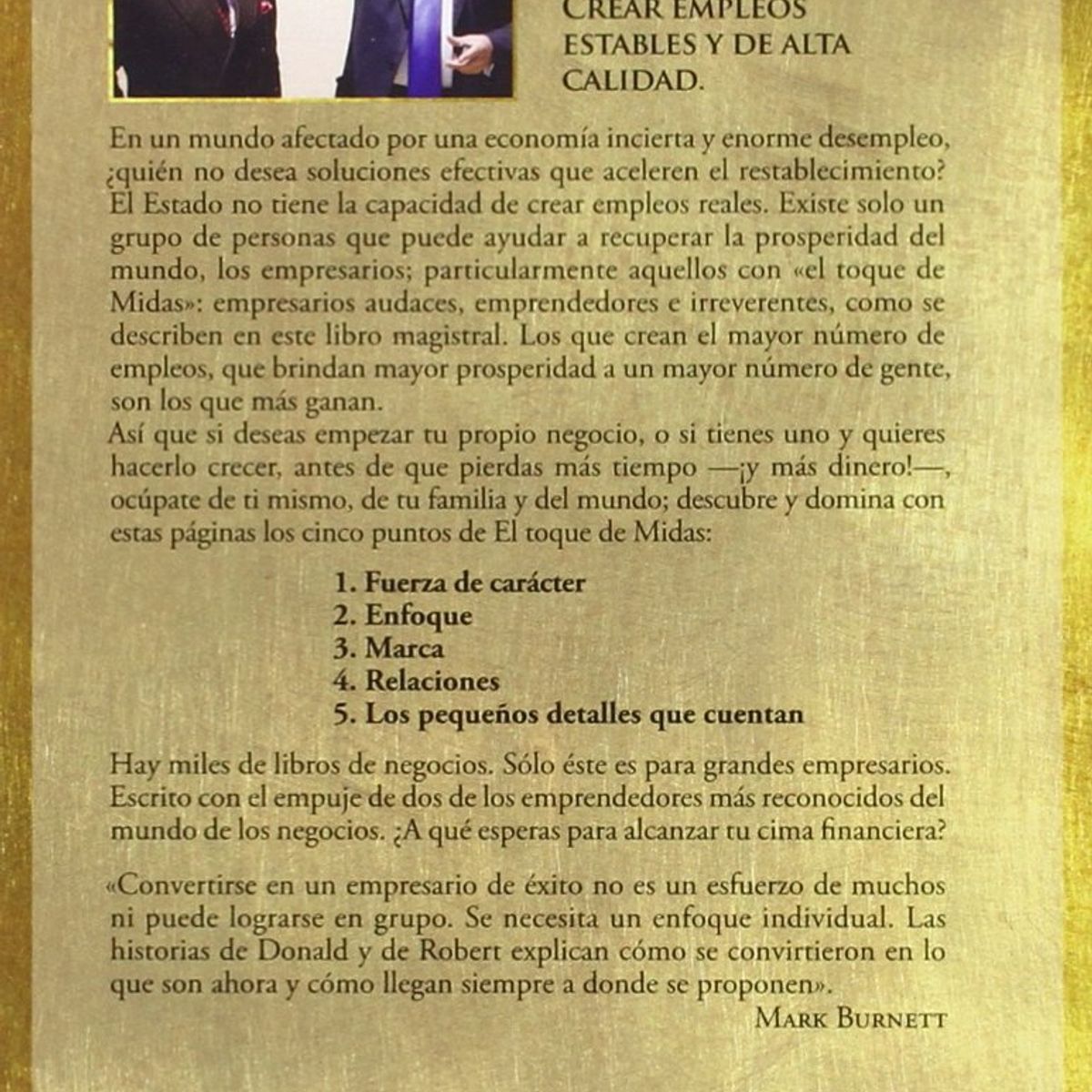 TOP10BOOKS - LIBRO El Toque De Midas - El Toque De Midas