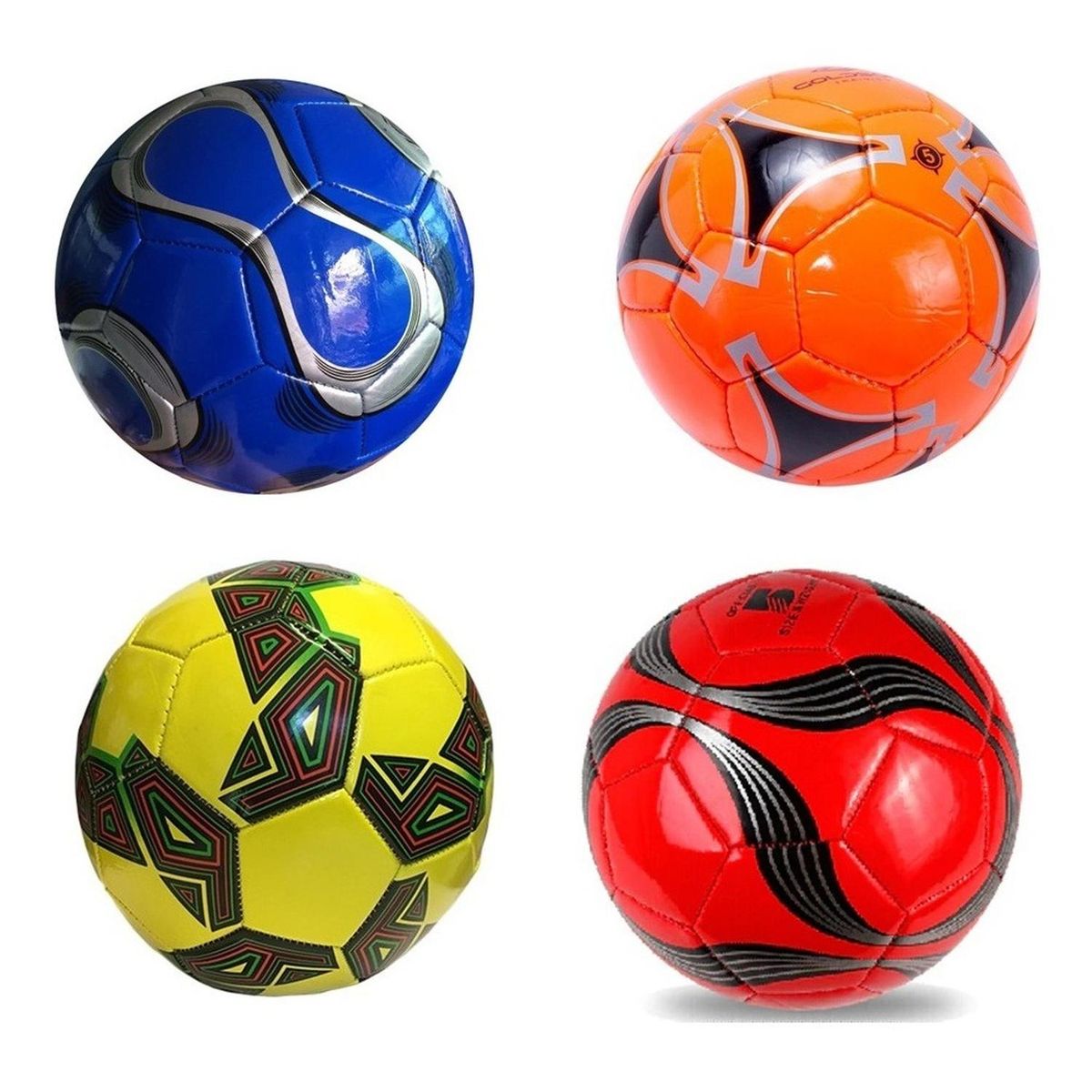 AUCKLAND OUTDOOR - Pelota De Fútbol Para Niños. Pack De 3 Unidades