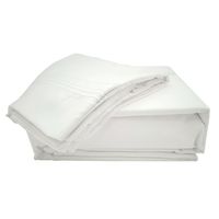 Sabanas Lujo Serie 1800 1,5 Plazas Blanca