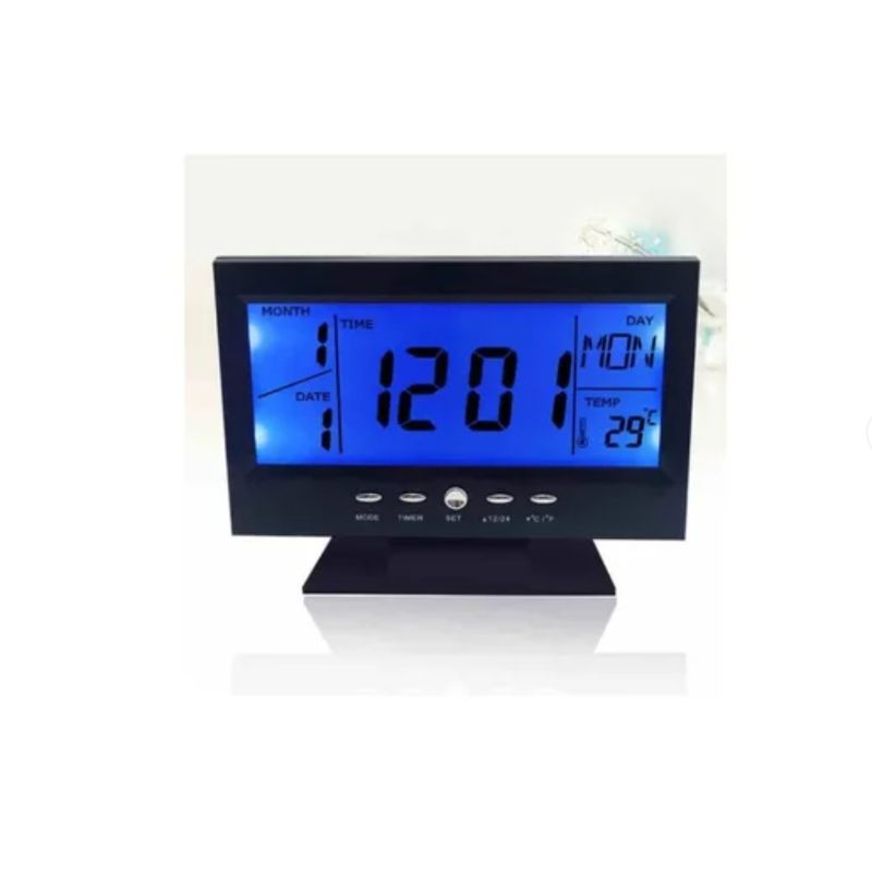 GENERICO - Reloj Despertador Digital Pantalla Lcd Led Ds-8082