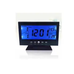 GENERICO - Reloj Despertador Digital Pantalla Lcd Led Ds-8082