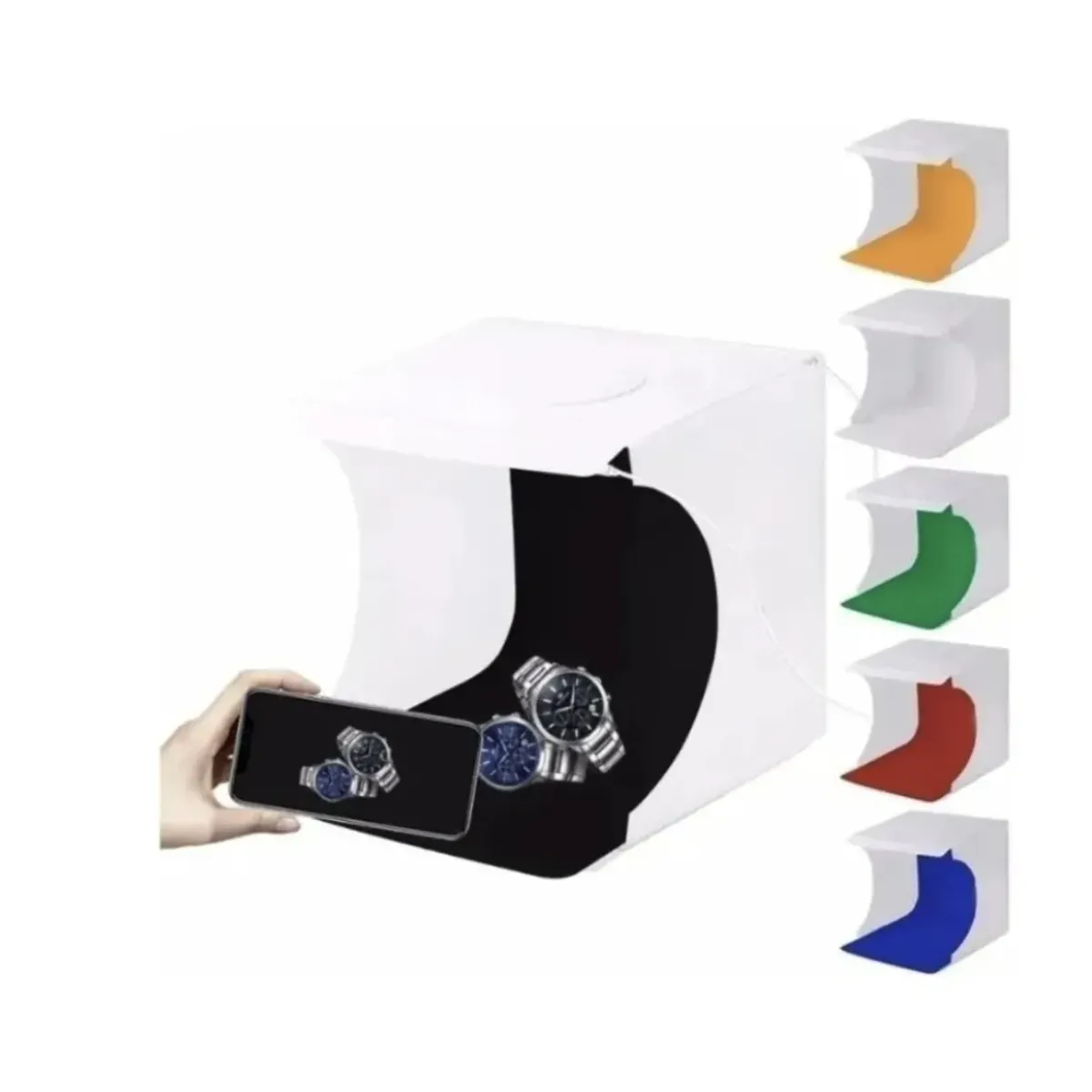 GENERICO - Mini Estudio Caja Luz Fotografía Usb Led 30x30 Estudio