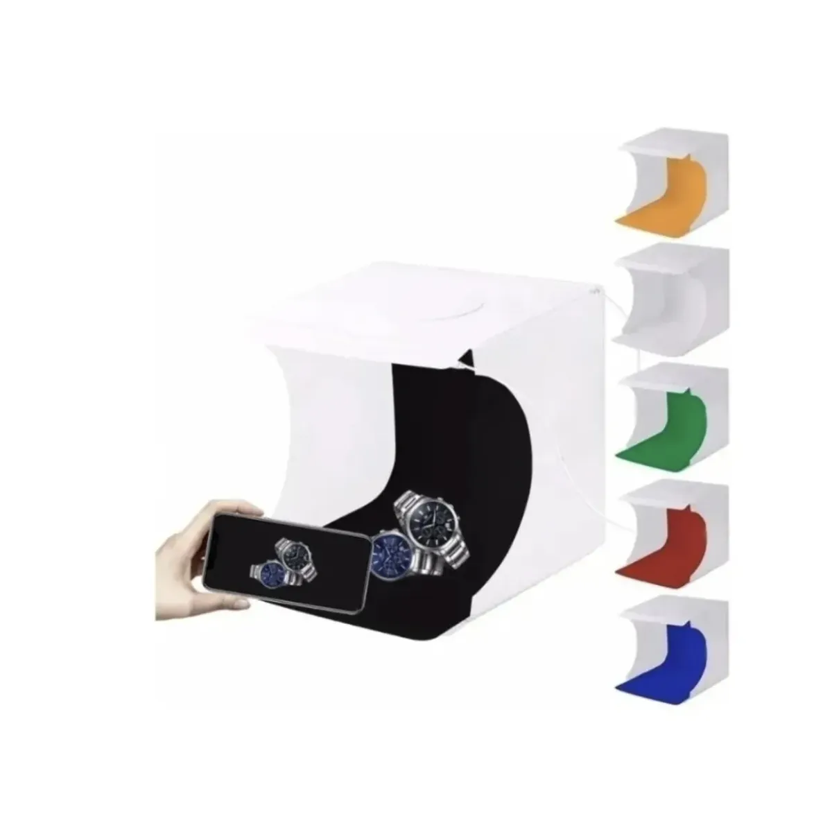 GENERICO - Mini Estudio Caja Luz Fotografía Usb Led 30x30 Estudio