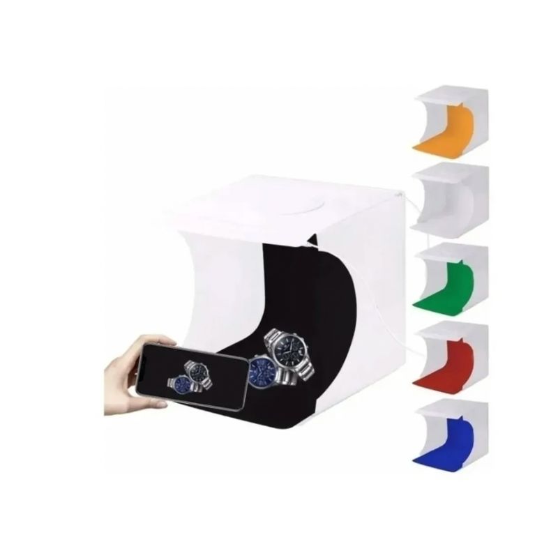 GENERICO - Mini Estudio Caja Luz Fotografía Usb Led 30x30 Estudio