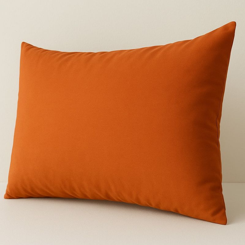REHUCE - Almohada Cama 50x70cm - Color Naranjo