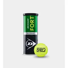 DUNLOP - Pelota De Tenis Fort Profesional All Court Lata X3