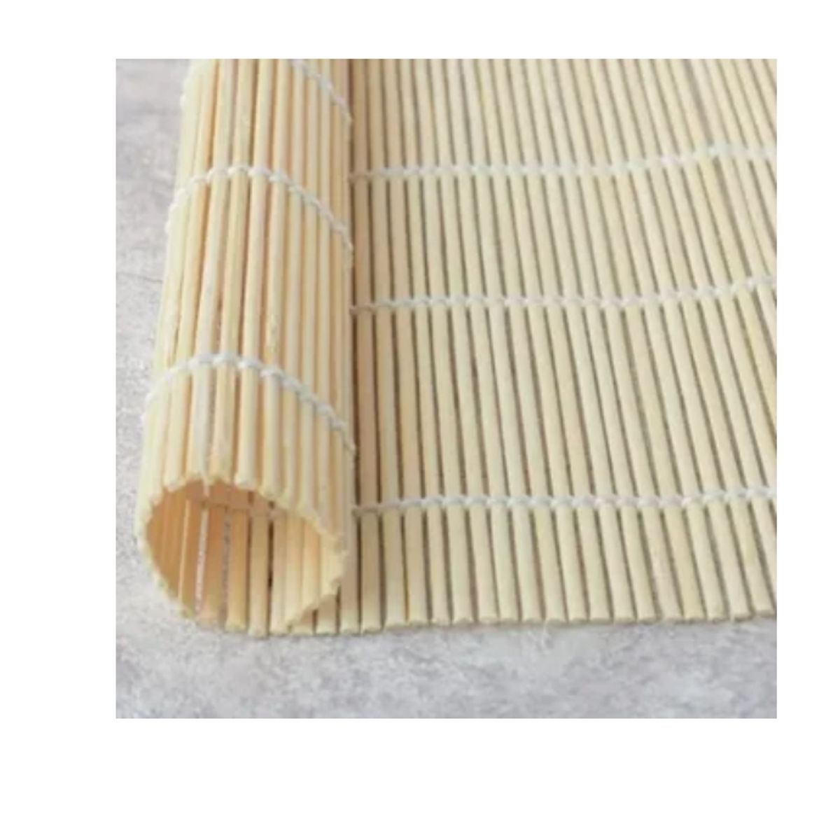 ESHOPANGIE - Pack 6 Esterilla Redonda Bambú Para Sushi De 24x24cm