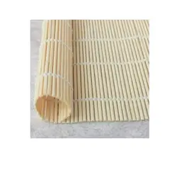 ESHOPANGIE - Pack 6 Esterilla Redonda Bambú Para Sushi De 24x24cm