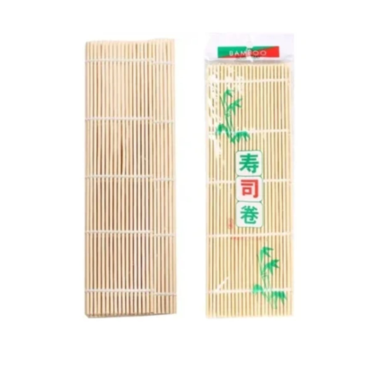 ESHOPANGIE - Pack 6 Esterilla Redonda Bambú Para Sushi De 24x24cm