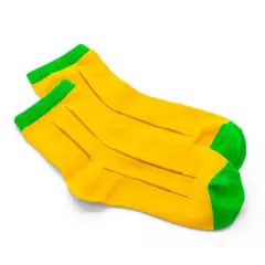 LUCKY BRAND - Calcetines Luckies Platano Talla Única---
