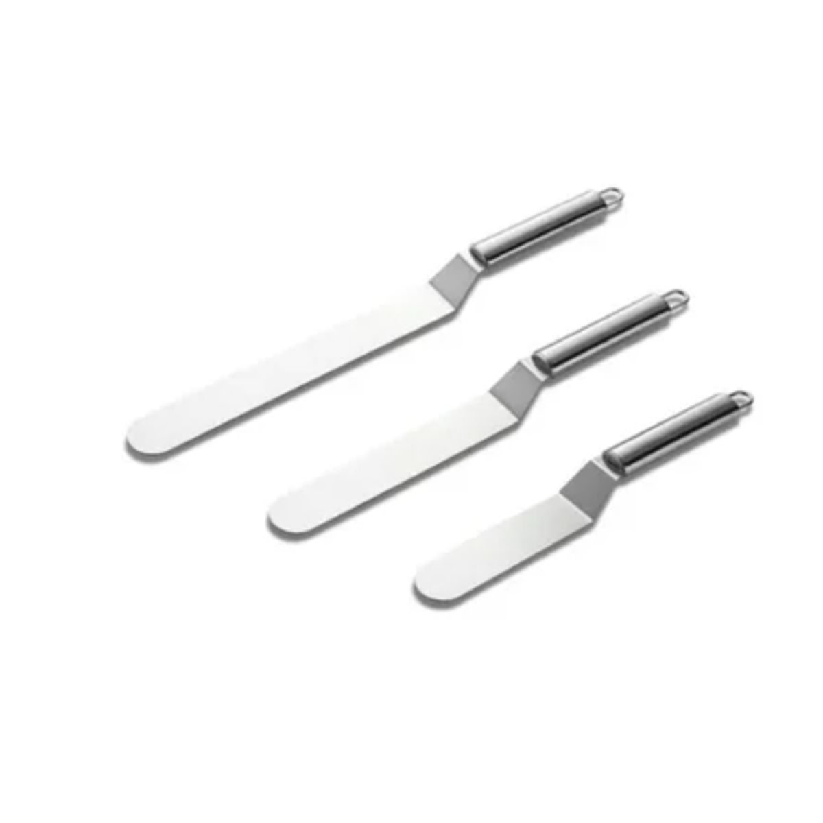 ESHOPANGIE - Set 3 Espátulas Alisadora Repostera Decoración Tortas