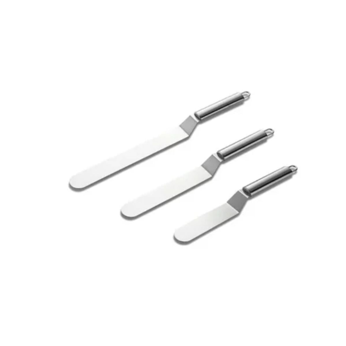 ESHOPANGIE - Set 3 Espátulas Alisadora Repostera Decoración Tortas