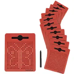 SEIGARD - Set De Tableros Magnéticos Creativos 21092 Color Rojo