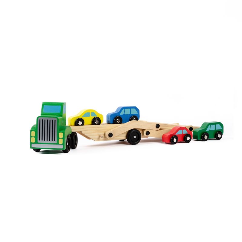 SEIGARD - Camión transportador de vehículos MS20015 Color Verde