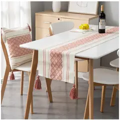 GENERICO - Camino De Mesa Medida 37x180cm Bordado Variedad en Colores