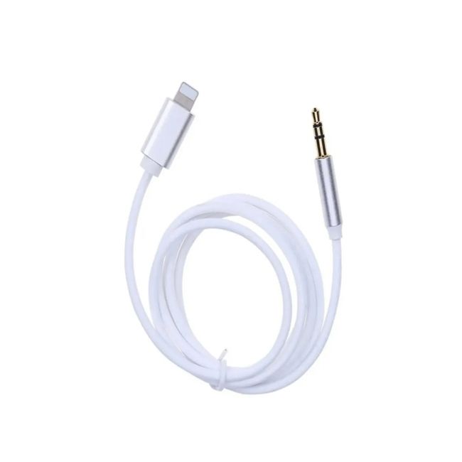 GENERICO - Cable Auxiliar Para iPhoneiPad Lightning A Jack 35mm Macho