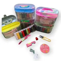 GENERICO - Kit Costurero Con Agujas Hilos Huincha