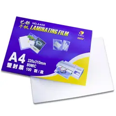 GENERICO - Pack 100 Micas Termolaminadora Plastificadora Carta A4