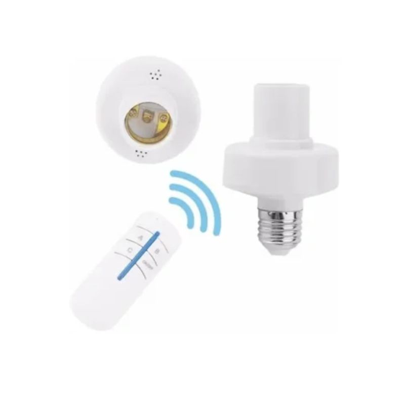 ESHOPANGIE - Soquete Control Remoto Inalámbrico Ampolletas E27