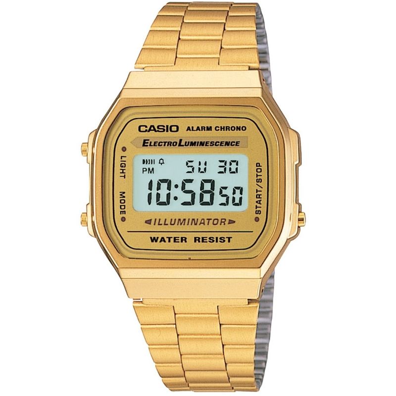 CASIO - Reloj Casio Retro Dorado A-168WG-9 Casio