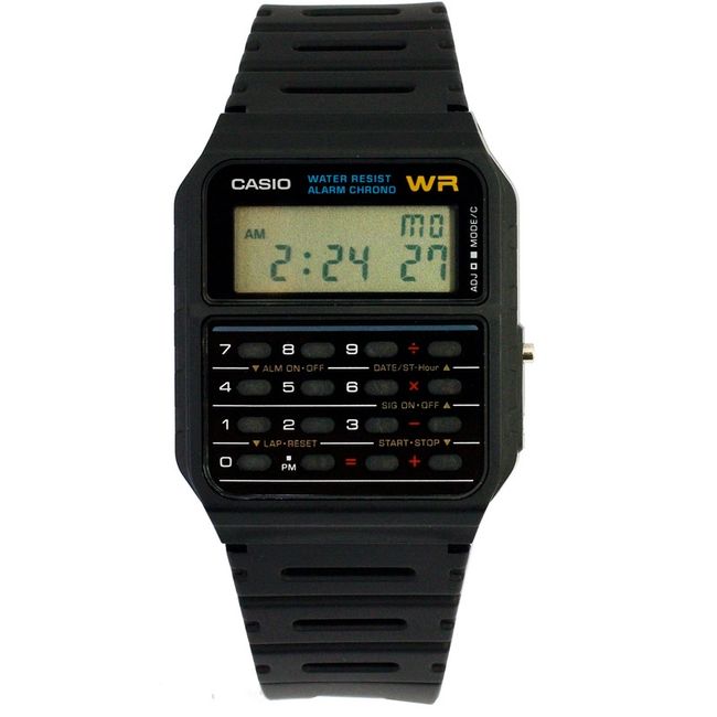 CASIO - Casio CA-53W-1 Unisex reloj con calculadora Casio