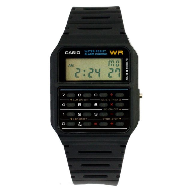 CASIO - Casio CA-53W-1 Unisex reloj con calculadora Casio