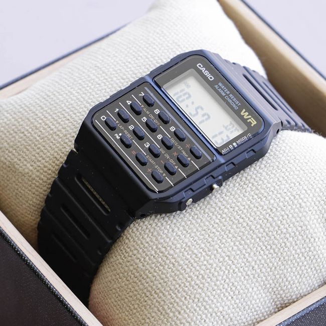 CASIO - Casio CA-53W-1 Unisex reloj con calculadora Casio