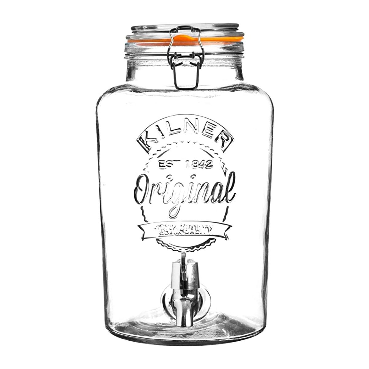 KILNER - Dispensador Clásico Con Cierre Clip 8Lt