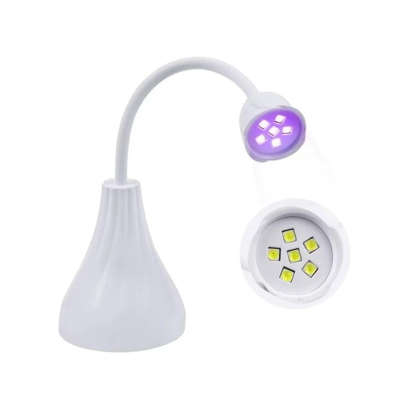 BLUUM - Lampara Inalámbrica Soft Gel X UV Led 18w Blanco