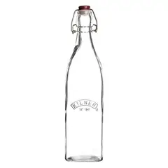 KILNER - Botella Tapa Roja Con Cierre Clip 1Lt