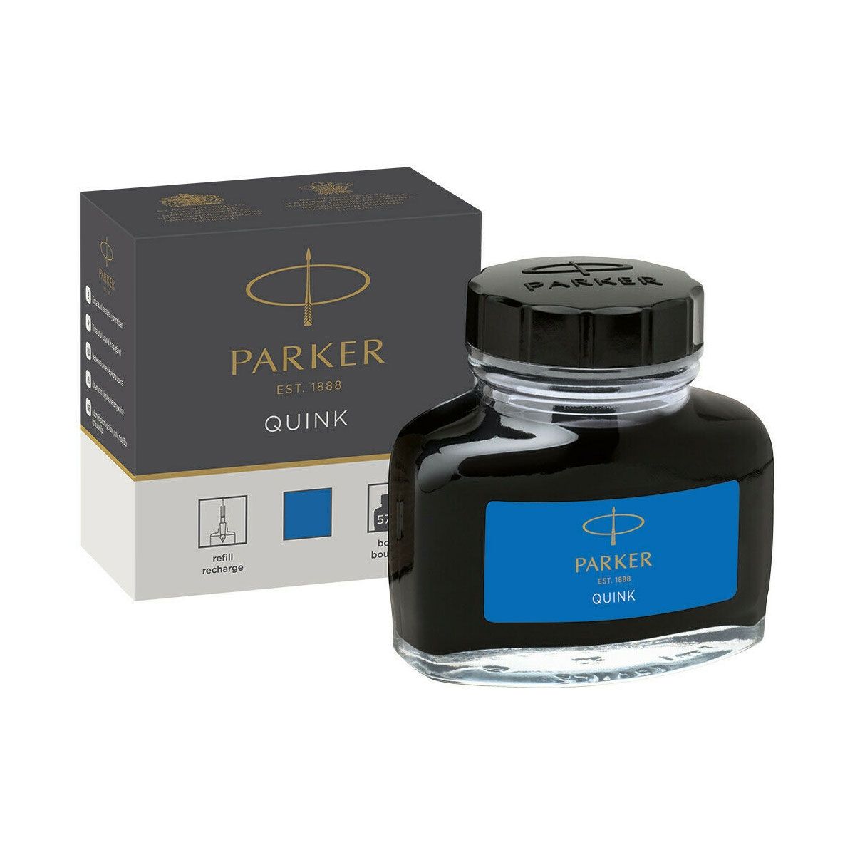 PARKER - Tinta para Pluma Parker Azul Frasco 57ml