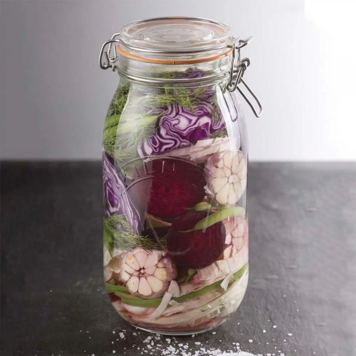 KILNER - Frasco Redondo Con Cierre Clip 15Lt