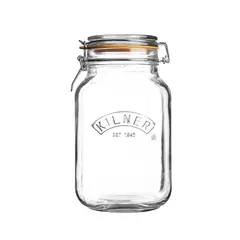 KILNER - Frasco Cuadrado Con Cierre Clip 15Lt