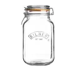 KILNER - Frasco Cuadrado Con Cierre Clip 2Lt
