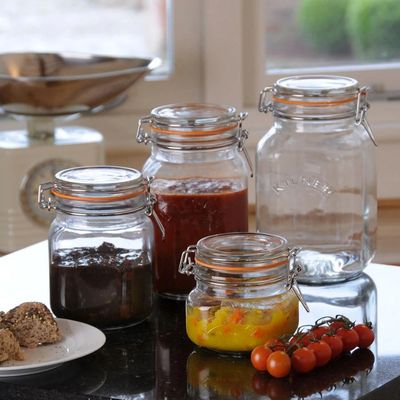 Imagen 2 del producto Frasco Cuadrado Con Cierre Clip 2Lt