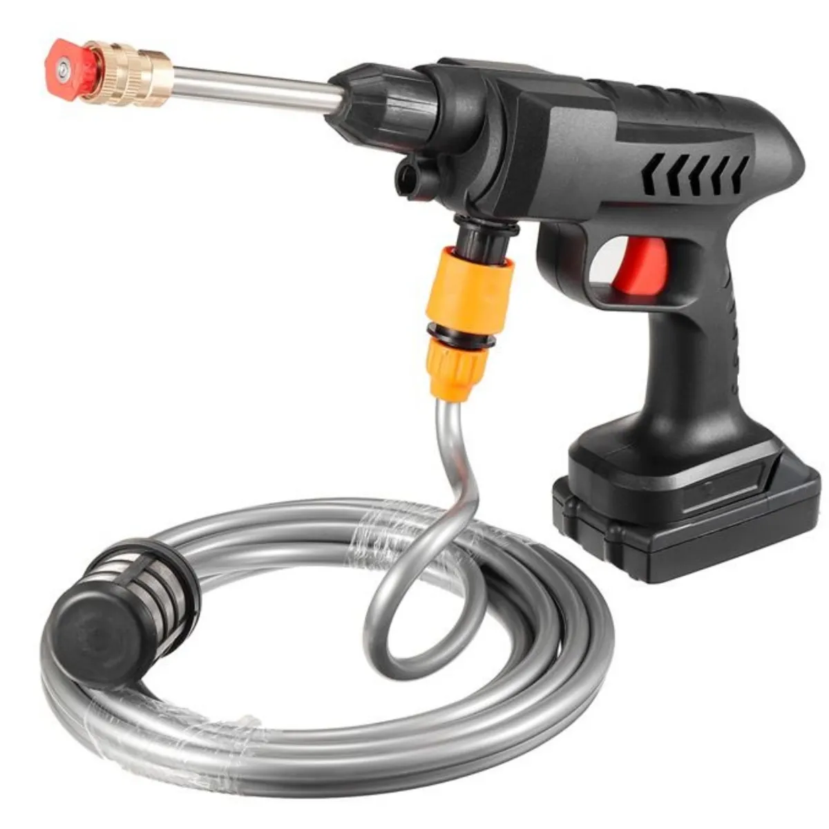 GENERICO - Boquilla De Lavado De Autos Portátil Inalámbrica Con Batería