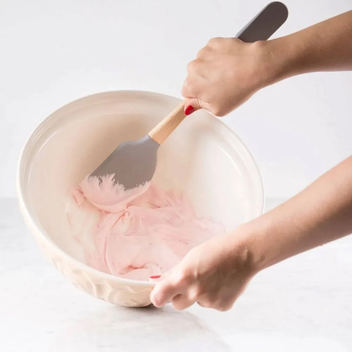 MASON CASH - Espátula Silicona Doble Punta Removible