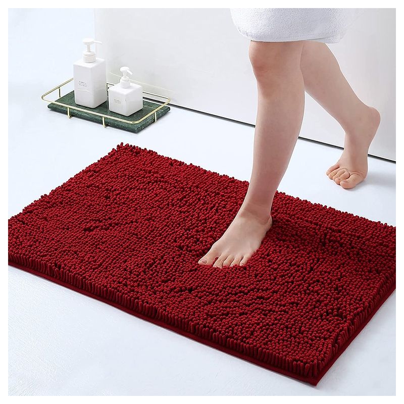 GENERICO - Alfombra Baño Microfibra Super Absorbente Colores Varios