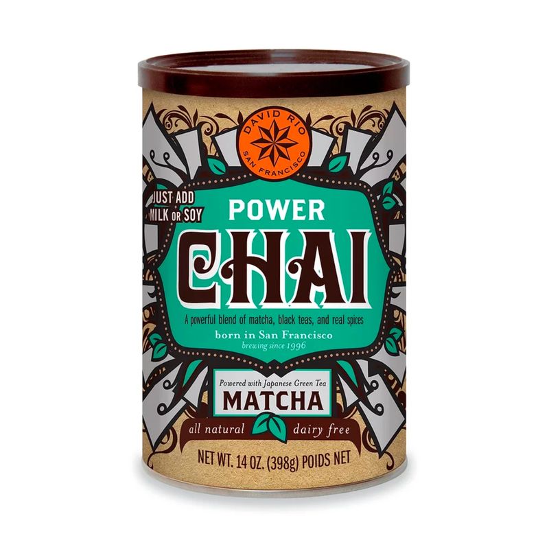 DAVID RIO - POWER MATCHA CHAI