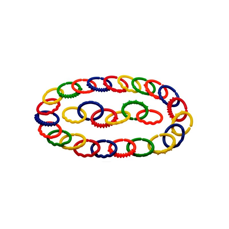 SEIGARD - Enlaces Texturado Jumbo 30 Piezas L26 Color Variado