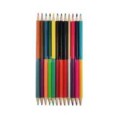 SEIGARD - Set De 12 Lápices Doble Color MP55616 Color Variado