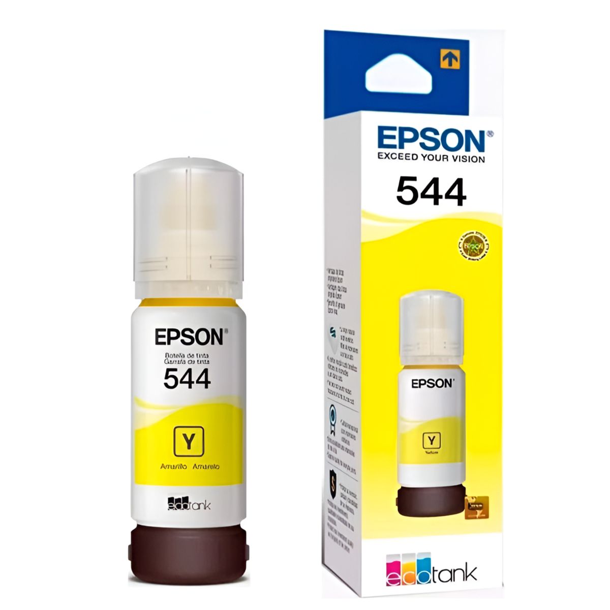 EPSON - Tinta Epson 544 Original Amarillo 65 Ml Premium Edition - Amarillo