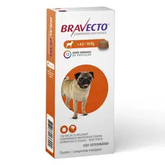 MSD - Bravecto Antiparasitario Perro 4.5 a 10Kg
