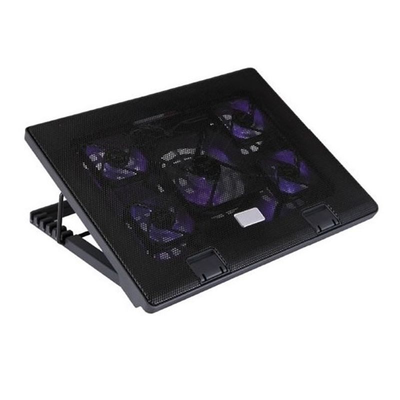 UTEK - Base Ventilador Notebook 12-17? 5 Ventiladores Utek