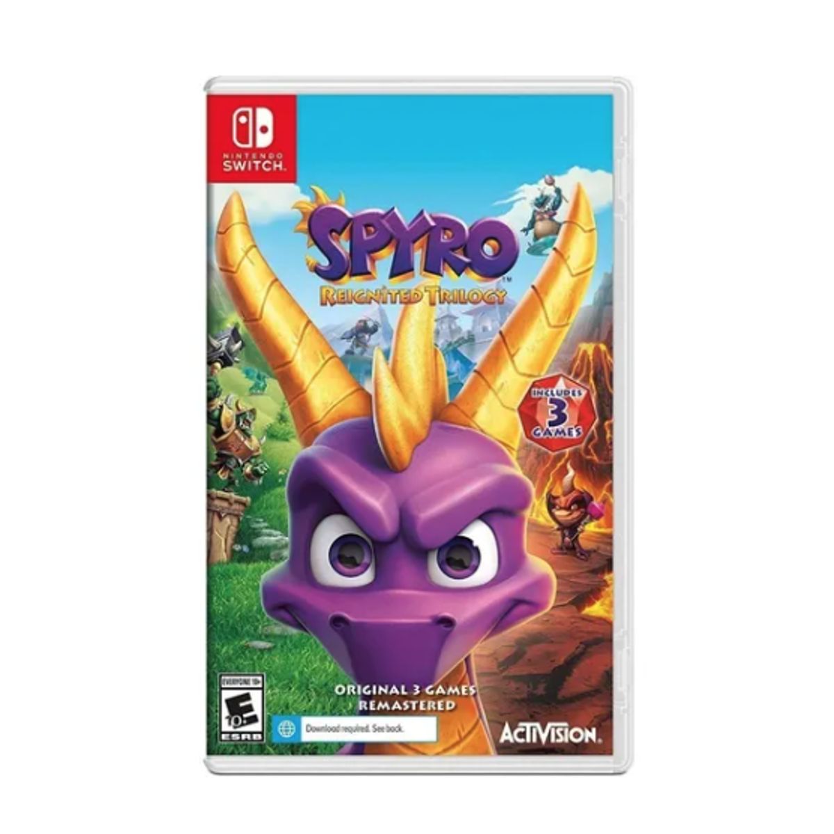 NINTENDO - Spyro Reignited Trilogy - Switch Físico - Sniper