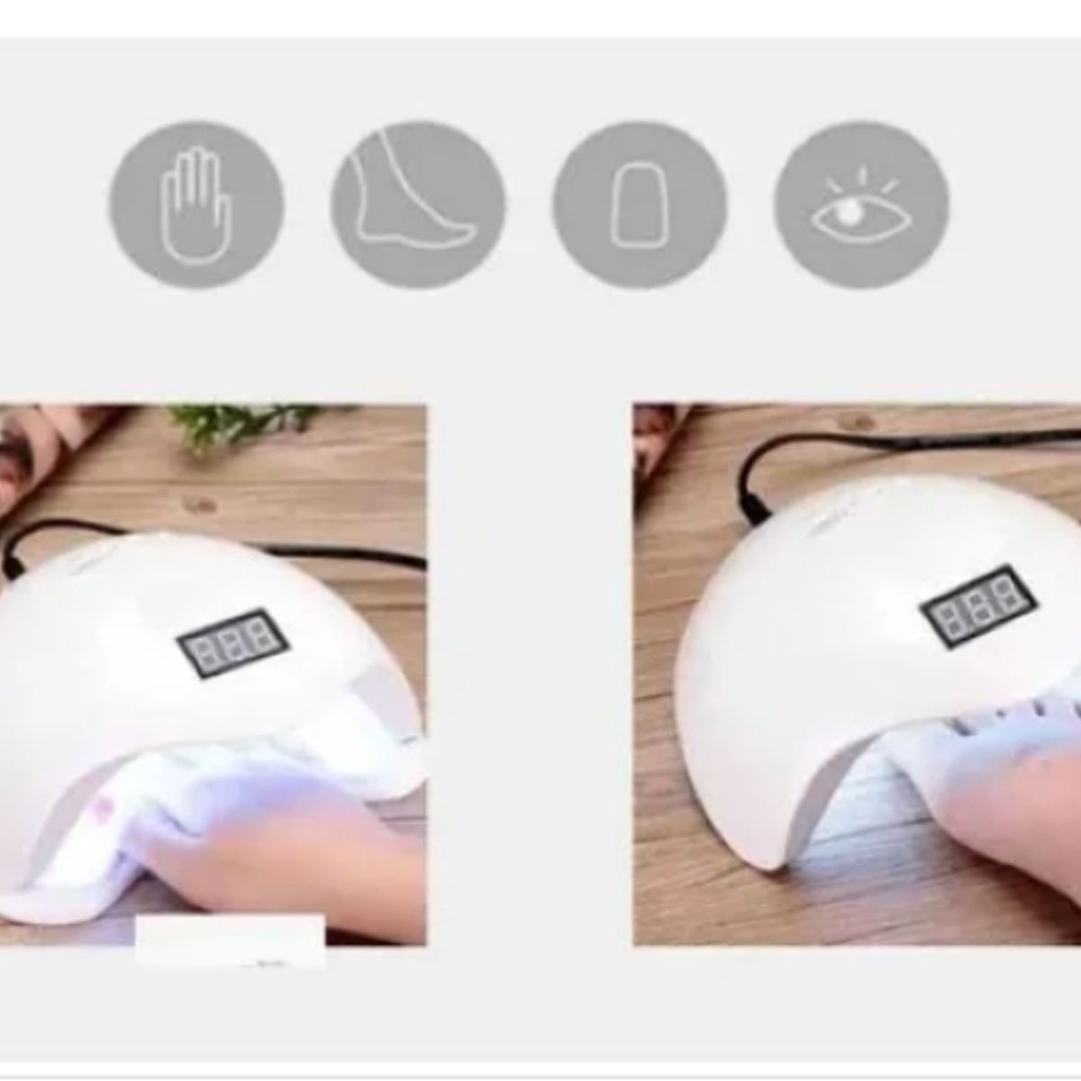 GENERICO - Lámpara Led Uv 48w Uñas Manicure Esmalte Permanente