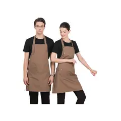 GENERICO - Pechera Clasica Gourmet Gastronomia Cocina Khaki